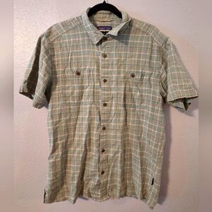 Patagonia Green Casual Button Down Shirt